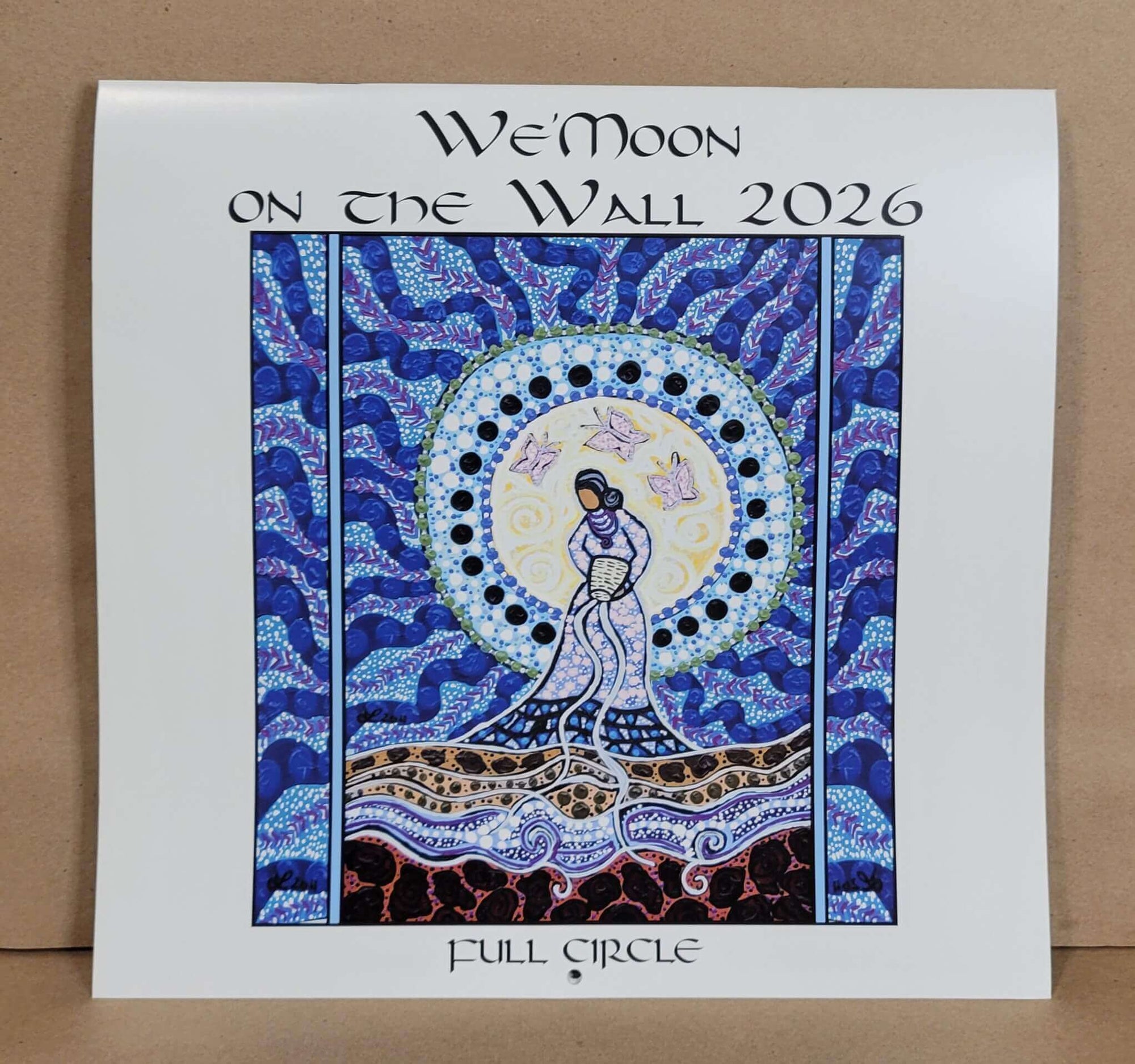 We&#39;Moon on the Wall 2026 | Astrological Moon Phase Calendar