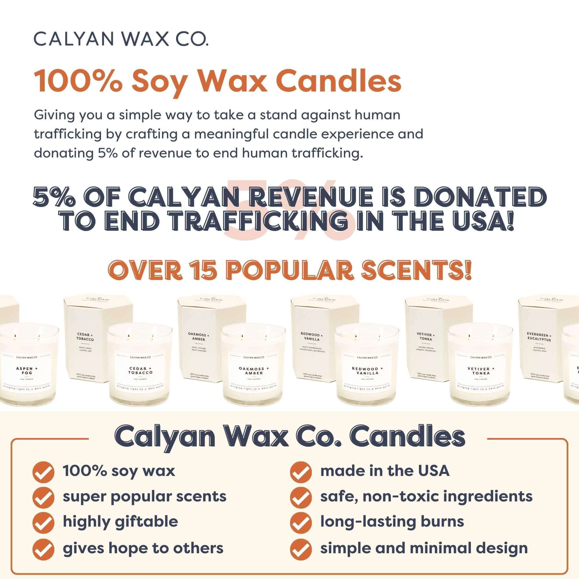 Calyan Wax Co. - Oakmoss + Amber Glass Tumbler Soy Candle