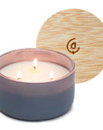 Calyan Wax Co. - Charcoal + Sandalwood - 7 Ounce Three Wick Soy Candle