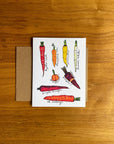 Heirloom Carrot Card