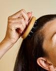 Bamboo + Silicone Scalp & Body Massager | Faire Market