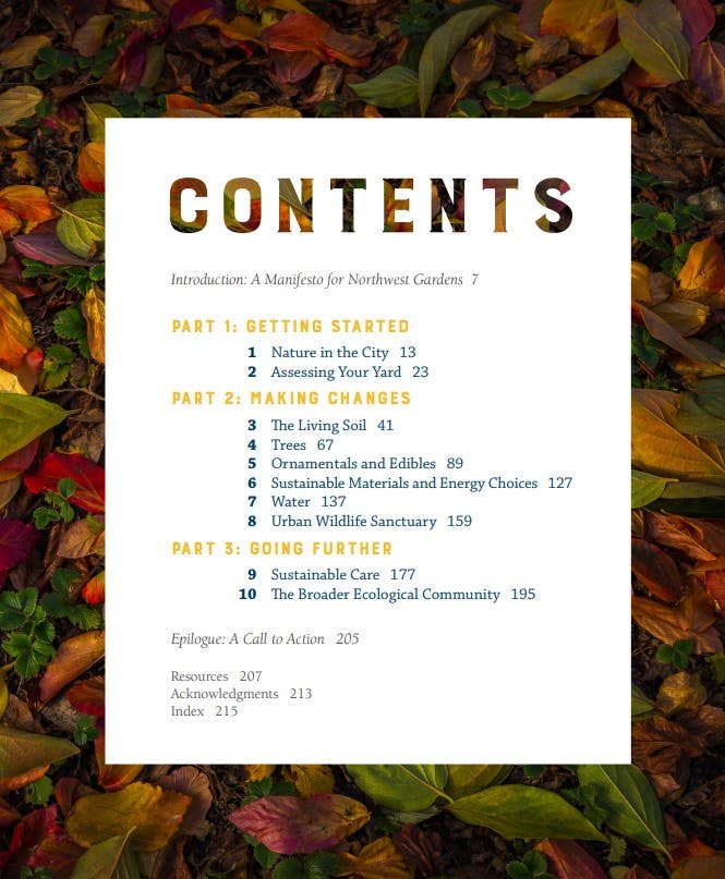 Northwest Garden Manifesto