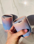 Lovers pottery mug