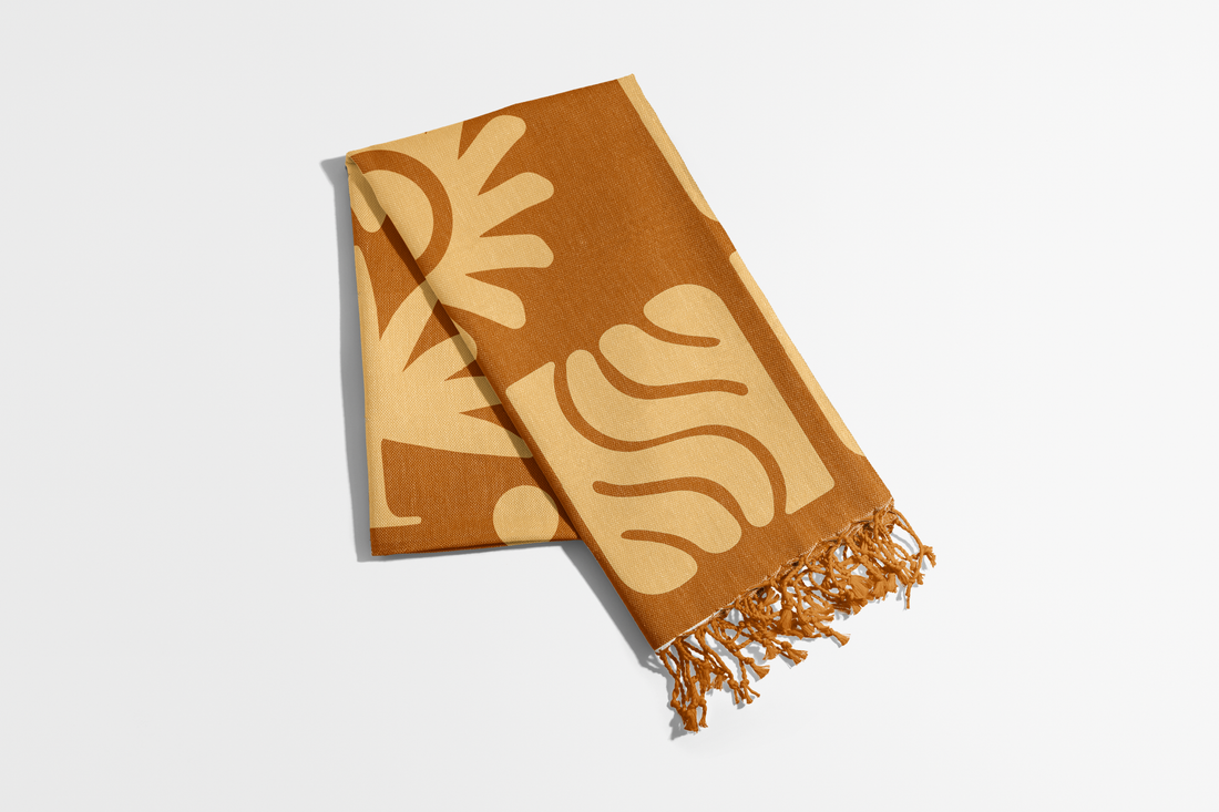 Real Fun, Wow! - 'Elements Of Existence' Turkish Towel • Wrap • Blanket