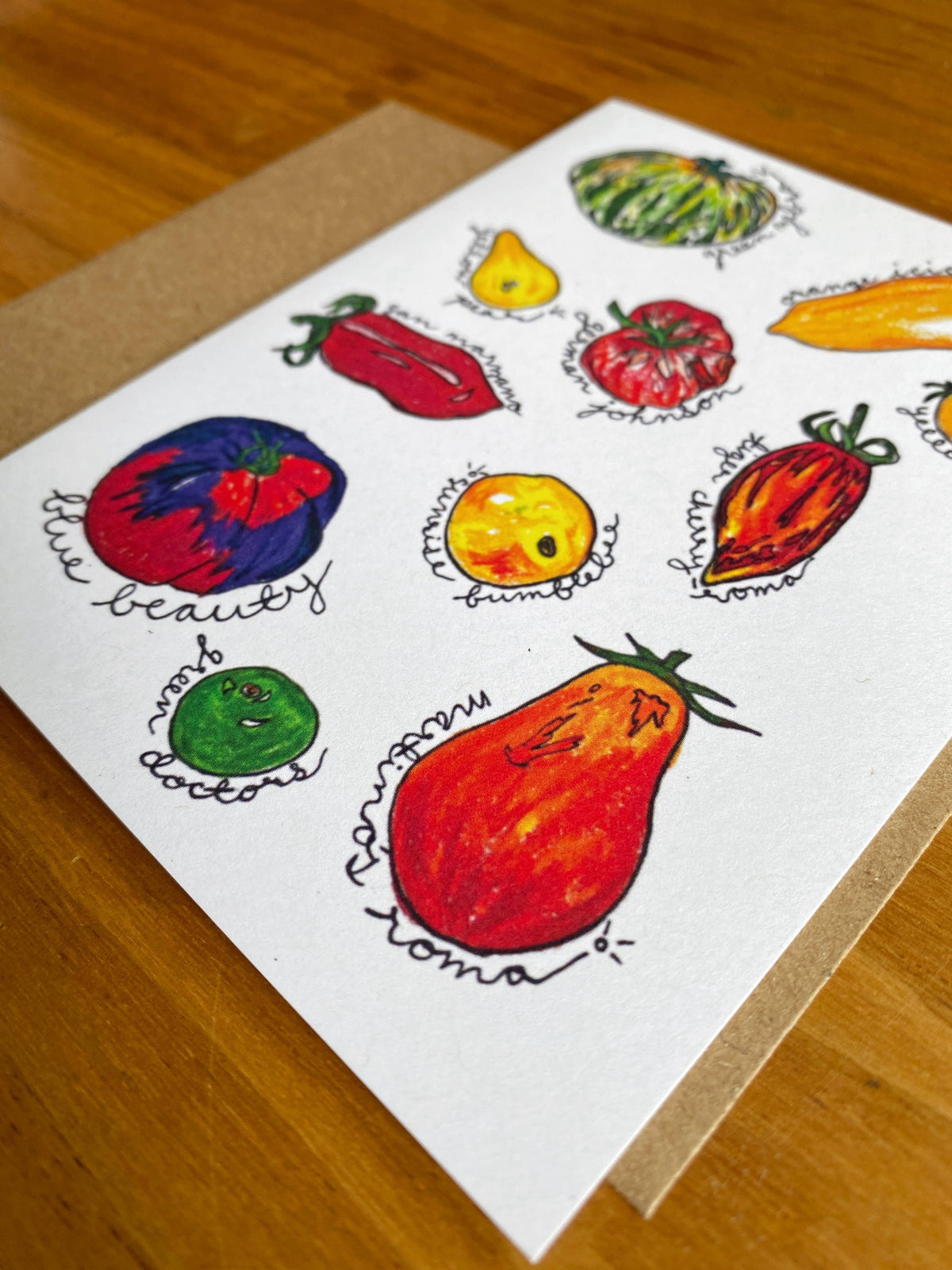 Heirloom Tomato Card