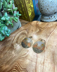 Sea To Summit // Stained Glass Resin Earrings