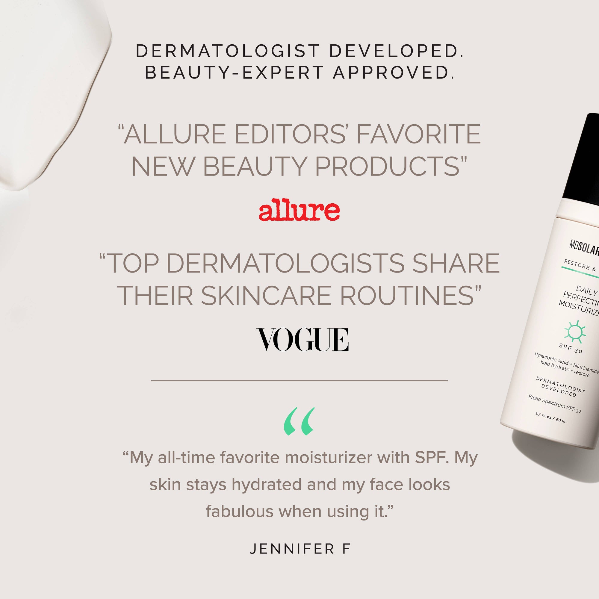 Daily Perfecting Moisturizer SPF 30 | Anti-aging Daily SPF
