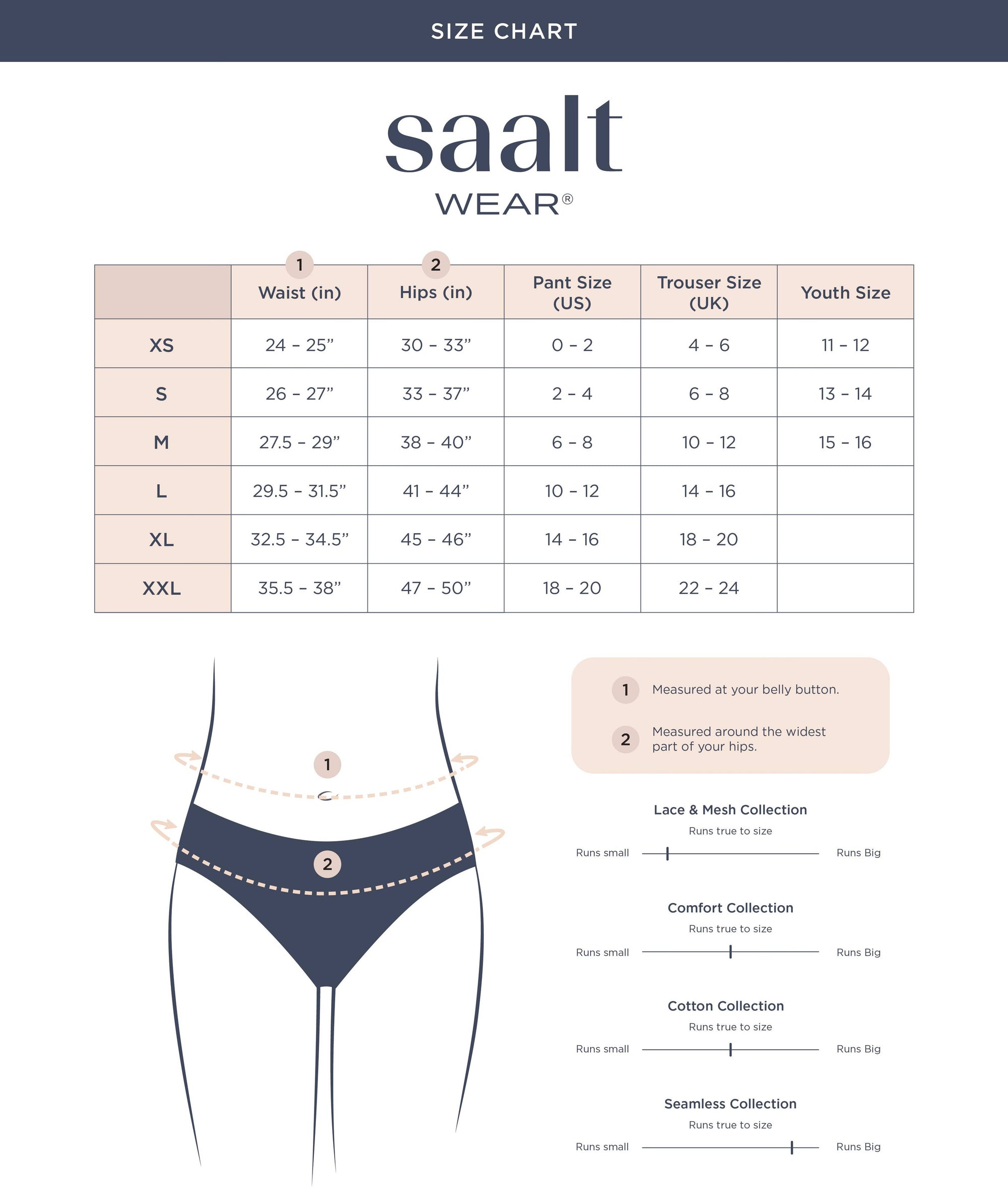 Saalt - Leakproof Seamless Brief - Super: Super / Crimson Rose / XS