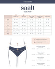 Saalt - Leakproof Seamless Brief - Super: Super / Crimson Rose / XS