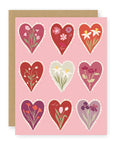 Valentine Hearts Card
