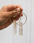 Assorted handmade, Nature Inspired, Brass + Gemstone Jewelry