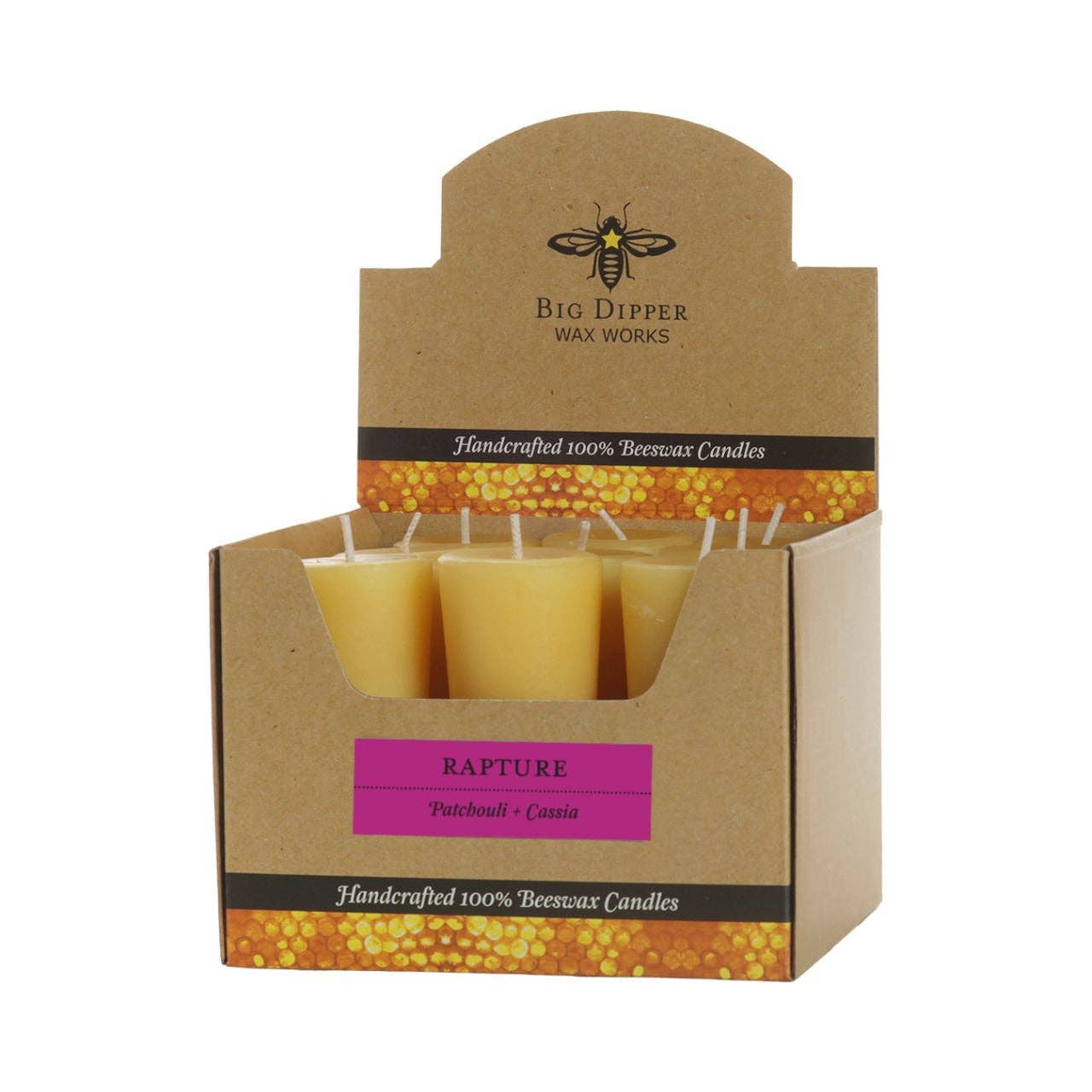 Votive Candles – Beeswax Aromatherapy – 15 Hour Burn