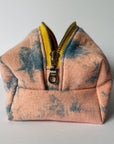 Boxy Toiletries Bag - Peach - Botanically Dyed