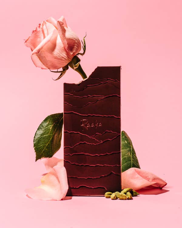 70% Rose Cardamom Bar - Valentine&#39;s Limited Batch