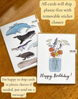 Seasons Greetings Holiday Greeting Card