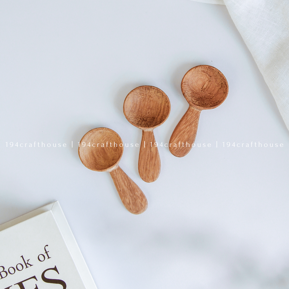 Small Wooden Spoons, Wooden Scoops - Home Decor and Gifts