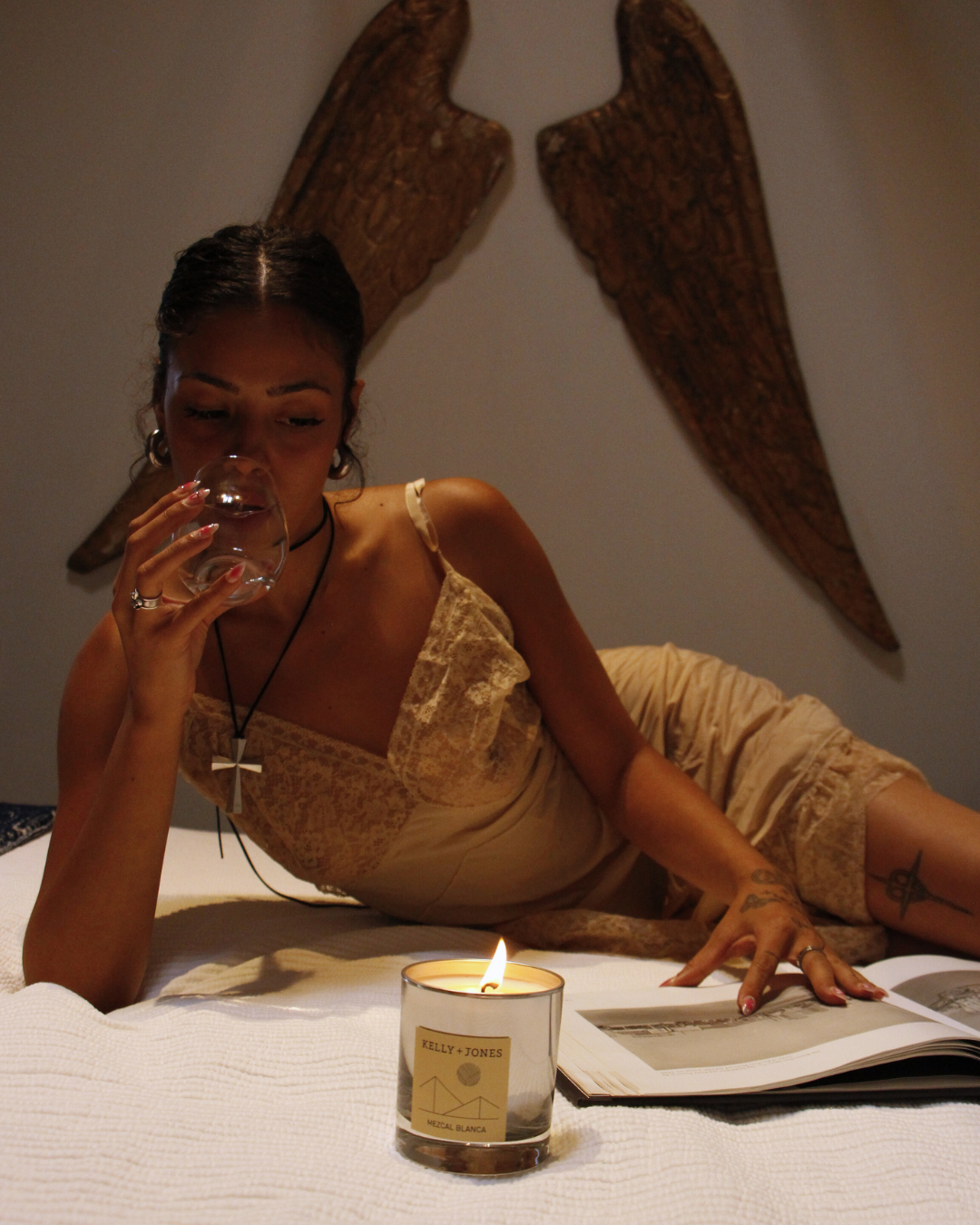 MEZCAL Candle: Blanca