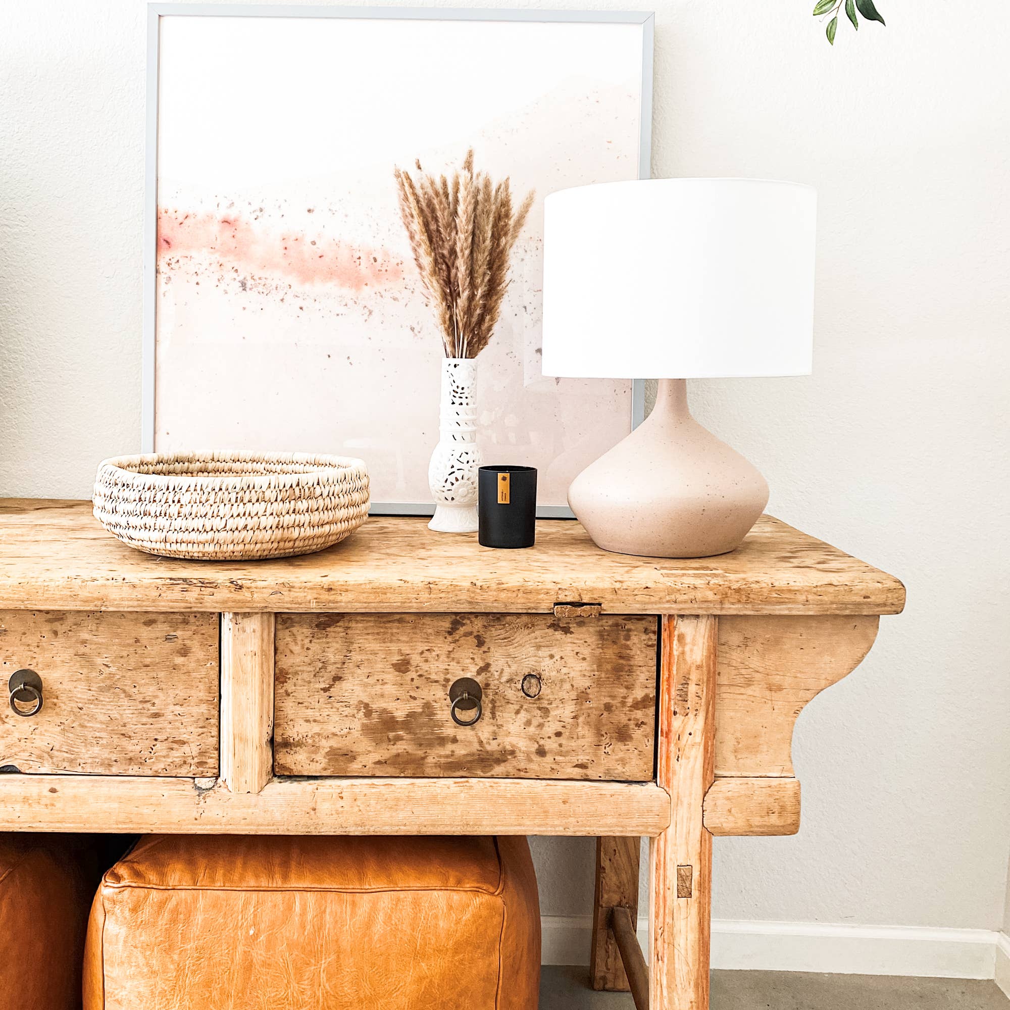 Vetiver + Tonka - Matte Black Tumbler Soy Candle