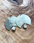 Assorted handmade, Nature Inspired, Brass + Gemstone Jewelry