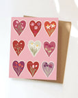 Valentine Hearts Card