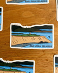 San Juan Island National Historical Park Illustrated Sticker | 3.8” x 2.25”
