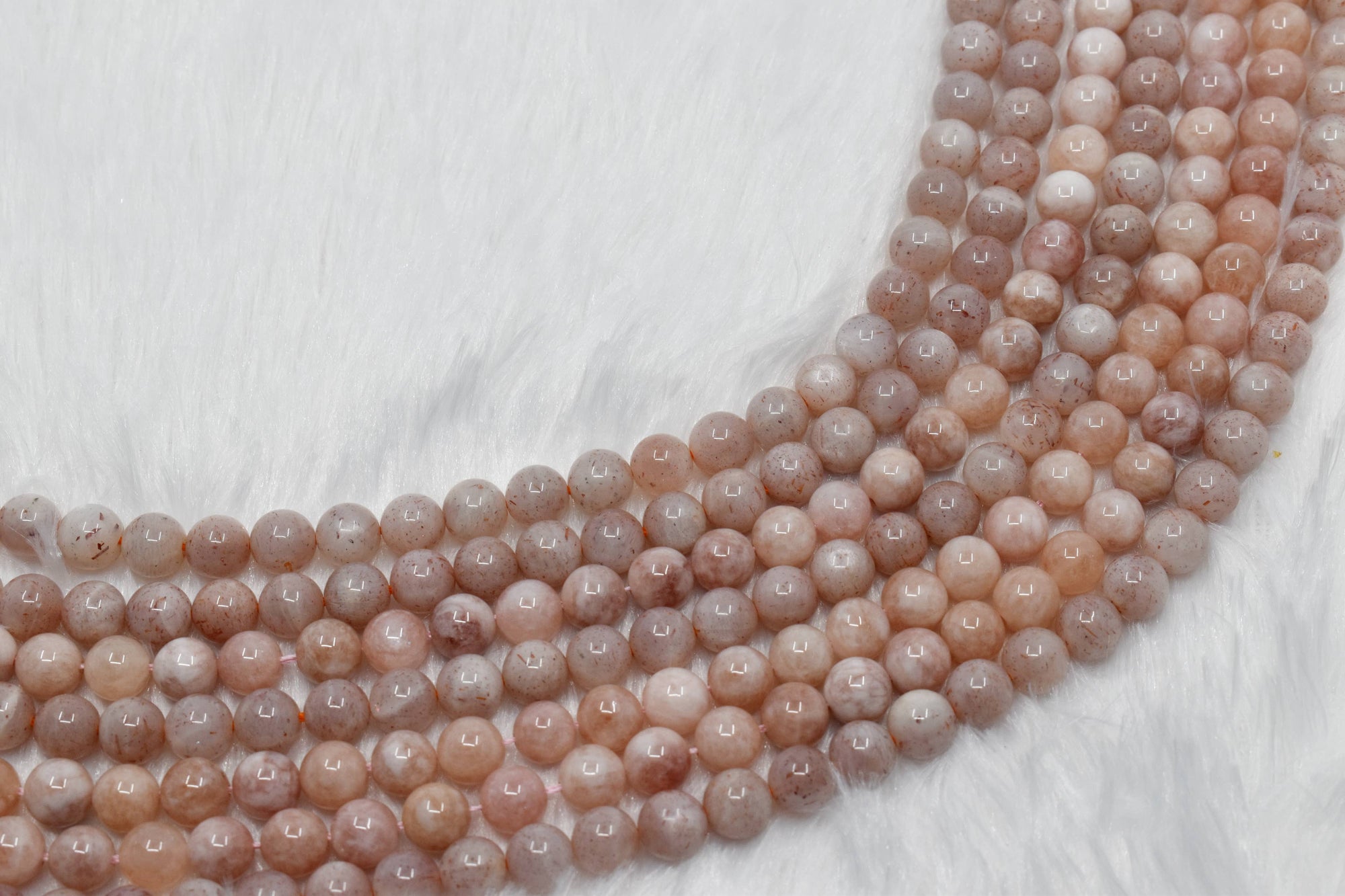 Crystal Jewelry Beads | Sunstone | Healing Gemstone Beads