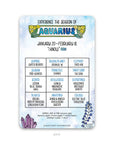 Aquarius Zodiac Mini Art Print