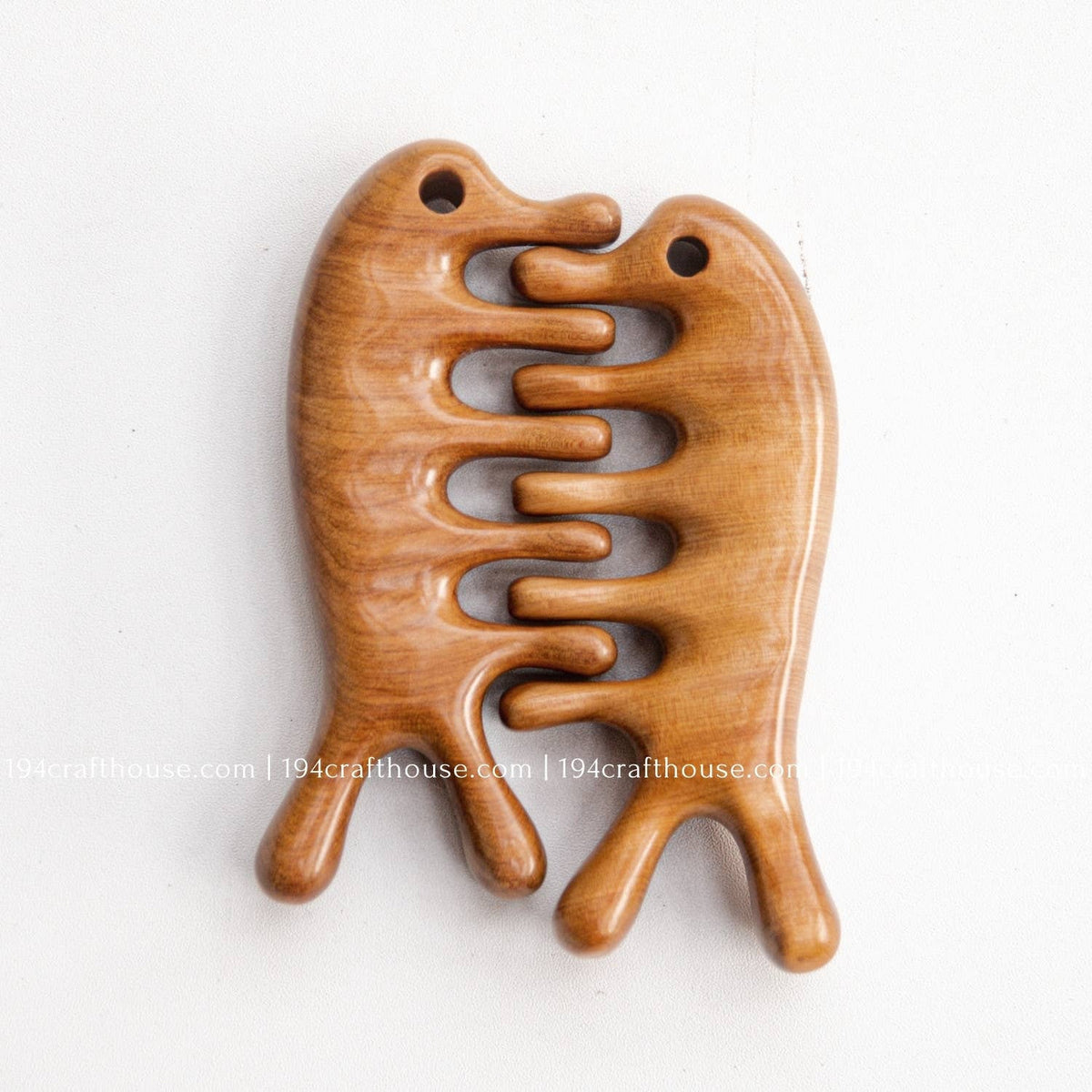 Natural Wooden Scalp Massage Comb  - Gifts For Mom