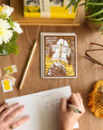 Every Twist in the Plot Letterpress Card