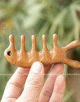 Natural Wooden Scalp Massage Comb  - Gifts For Mom