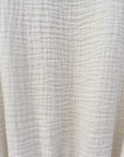 CECILIA SÖRENSEN - 771 NESPRER SHIRT DRESS beige organic muslin/ linen SS24: Black