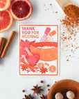 Thank You for Hosting Fall Card - Boxed Set