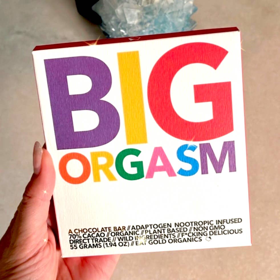 BIG ORGASM, a Potent, Functional &amp; Delicious Chocolate Bar