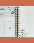 PRE-ORDER | Undated Flexible Planner, Flower Power Cover