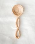 Twisted Handle Small Wooden Spices Spoons - Measuring Spoons