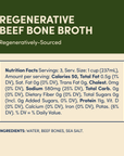 Regenerative Grass-fed Beef Bone Broth 24oz