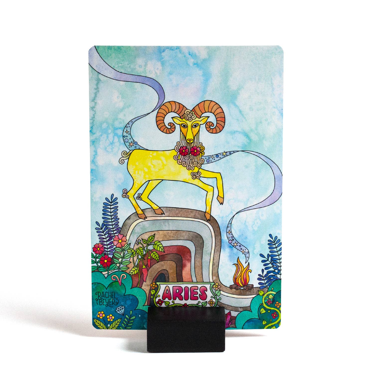 Aries Zodiac Mini Art Print