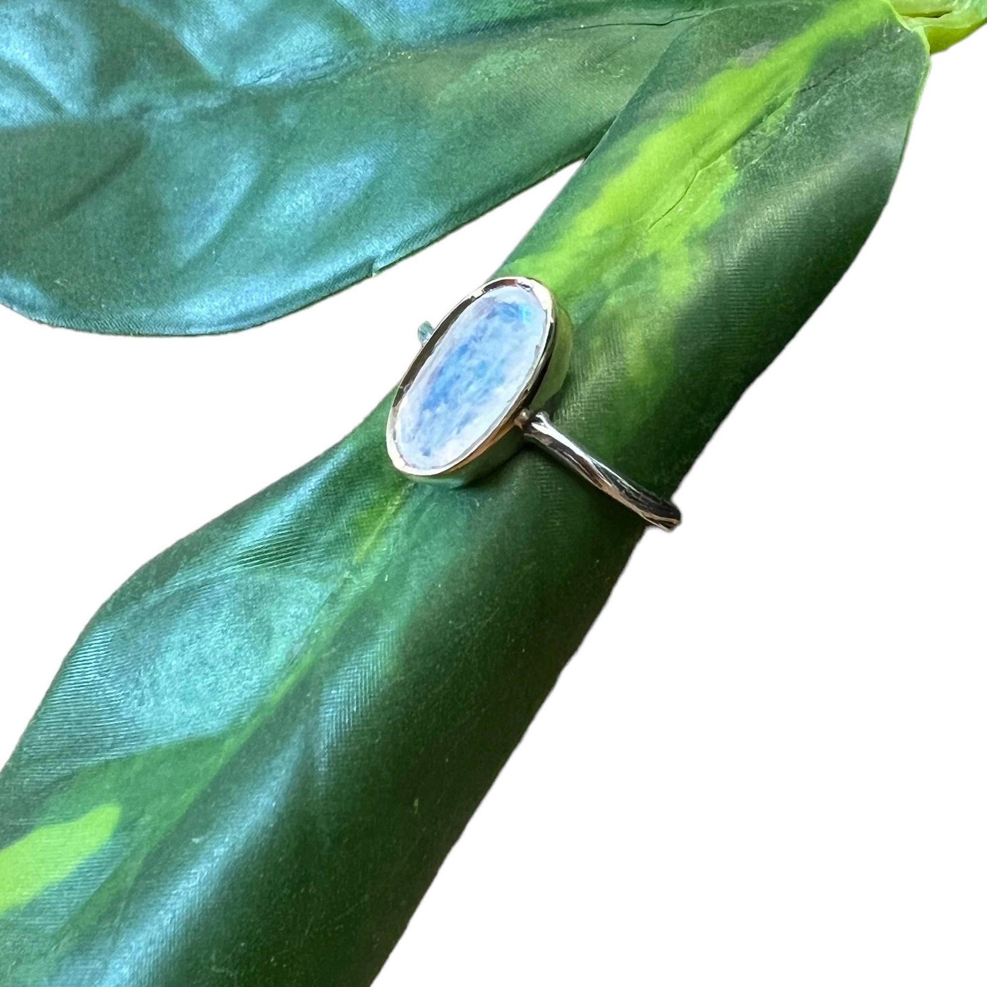 Sterling Silver Ring with Brass Accent