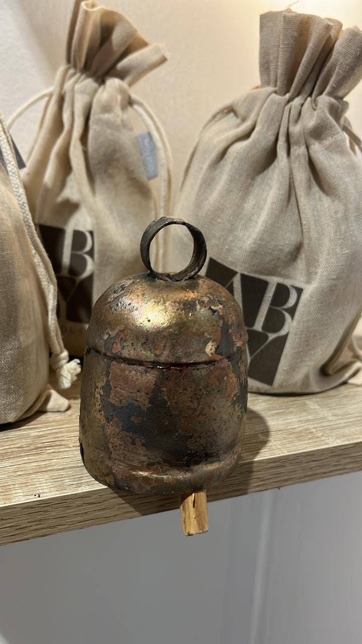 Small Brass Bell 3.5” – Entryway / Desk / Shelf Styling Bell