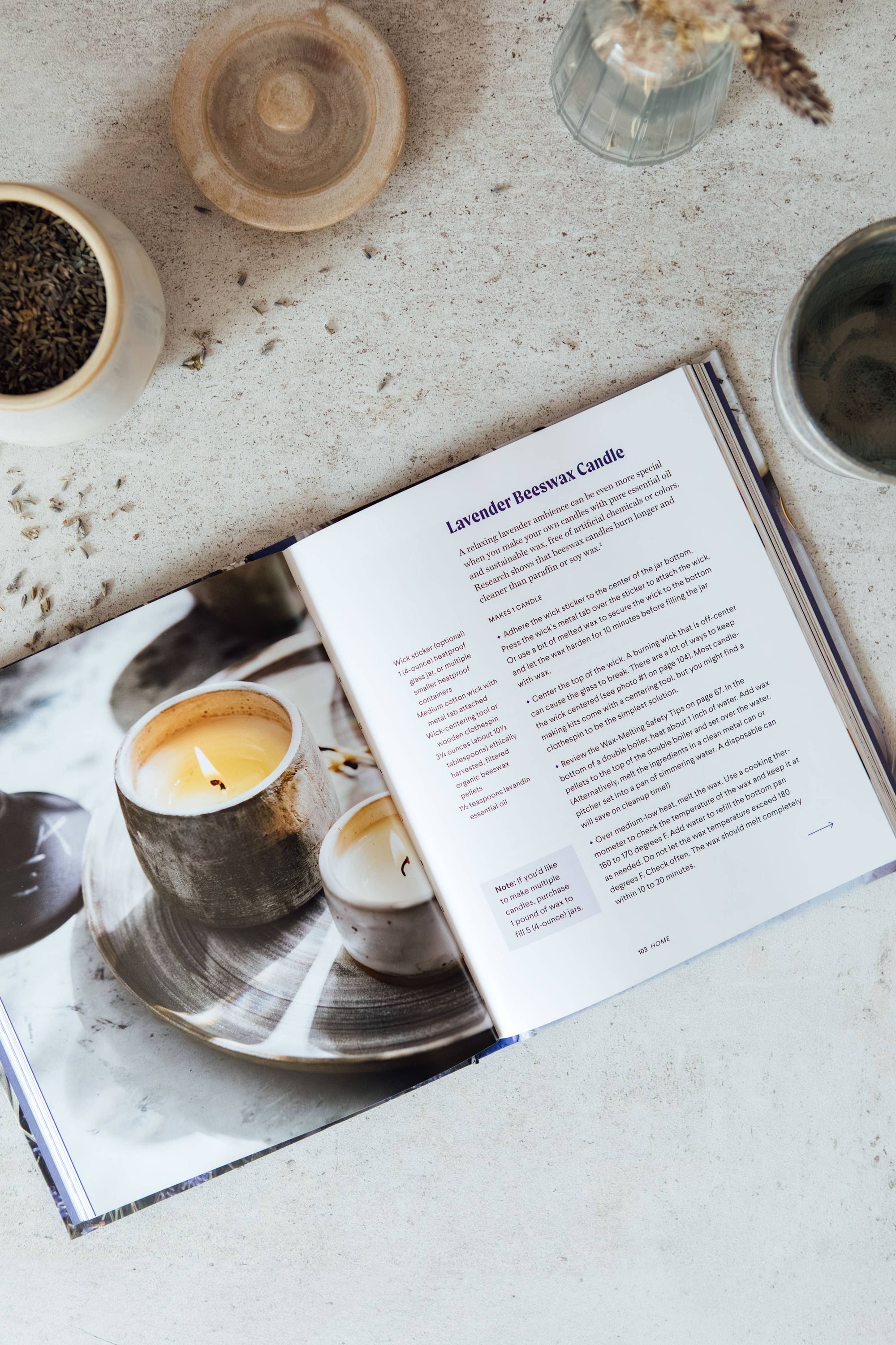 Lavender: 50 Self-Care Recipes and Projects for Wellness