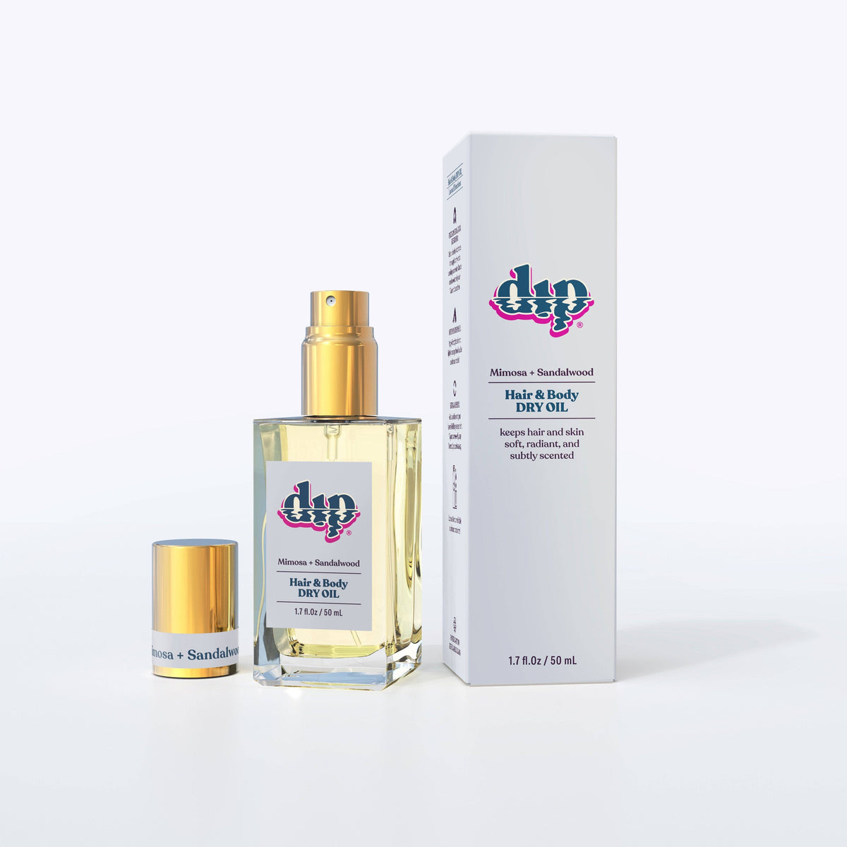 Dip Hair &amp; Body Dry Oil - Mimosa &amp; Sandalwood