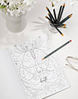 You are Made of Magic: Coloring book with Affirmations