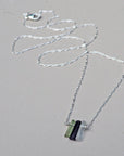 "Changing Tides" Blue-Green Tourmaline Necklace