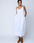 Hamptons Dress - Natural White