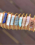 Assorted handmade, Nature Inspired, Brass + Gemstone Jewelry