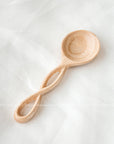 Twisted Handle Small Wooden Spices Spoons - Measuring Spoons