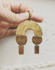 Assorted handmade, Nature Inspired, Brass + Gemstone Jewelry