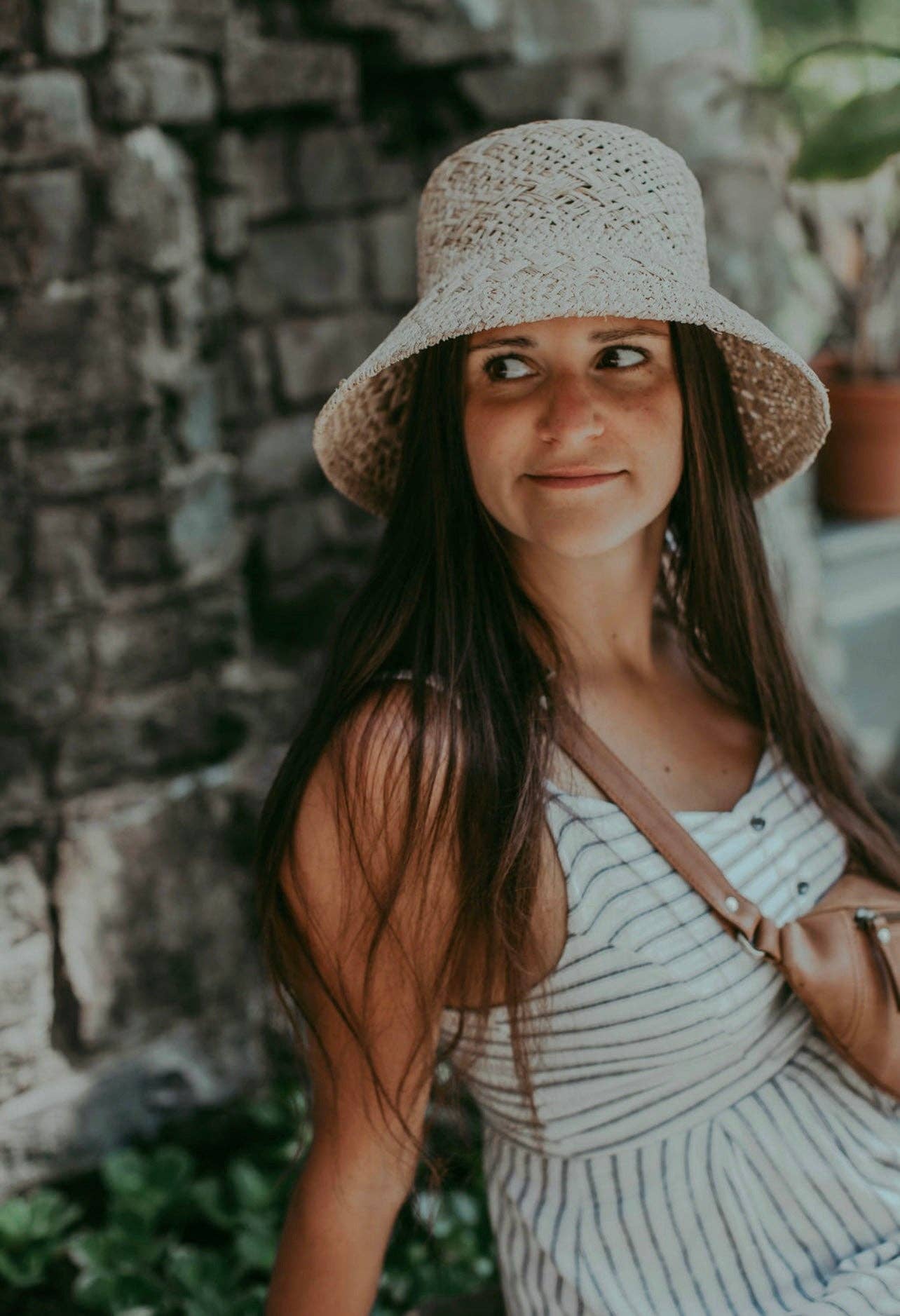 Lucy | Raffia Straw Bucket Hat
