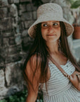 Lucy | Raffia Straw Bucket Hat