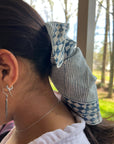 Bandana - Inky Doodle in Indigo Breeze